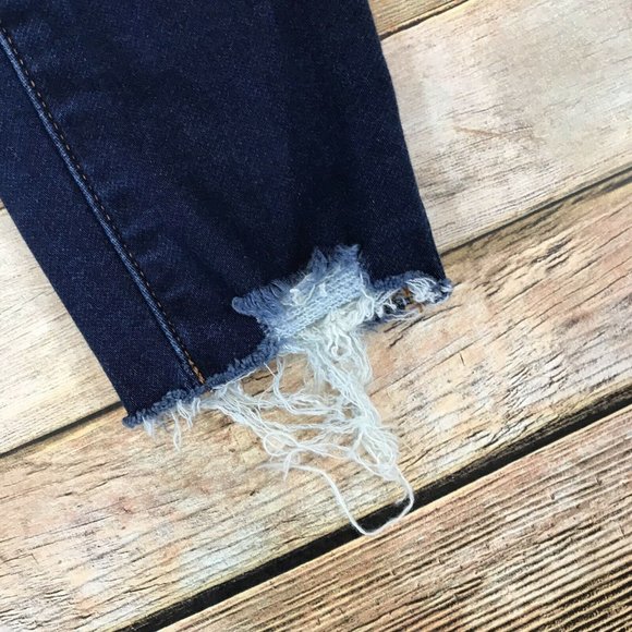 American Eagle Womens Size 2 Next Level Stretch Super Hi Rise Jegging Dark Wash - Picture 9 of 11